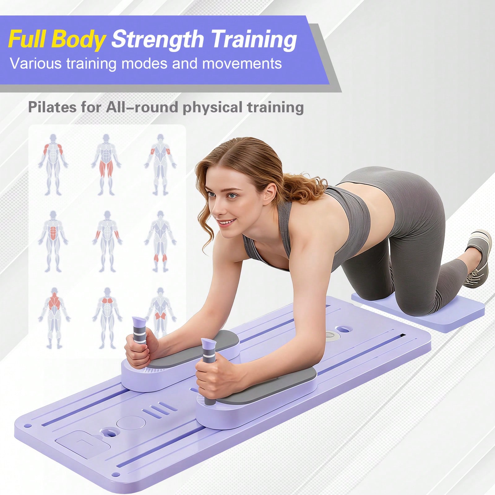 Реформер для пилатеса с перекл – обзор и цена Pilates & Yoga Tina Fehrenbach