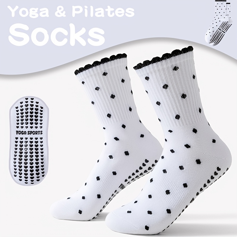 Женские белые носки для йоги с – обзор и цена Pilates Yoga And Barre