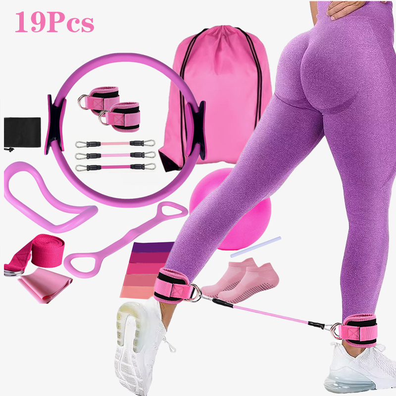 Круг для йоги, пилатеса, набор – обзор и цена Pilates Ankle Strap